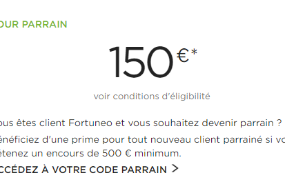 150€ offerts aux parrains et filleuls pour la souscription d'un (…)